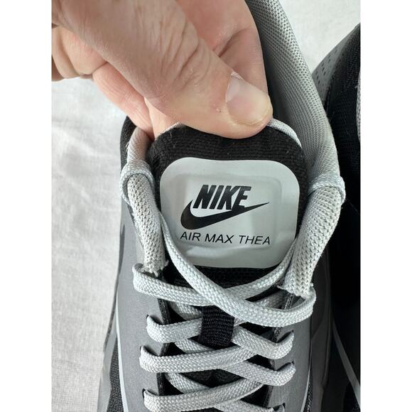 Nike Air Max Thea Women's sz 8 Silver Gray Camo Lightweight Sneaker Running Shoe - Picture 7 of 10